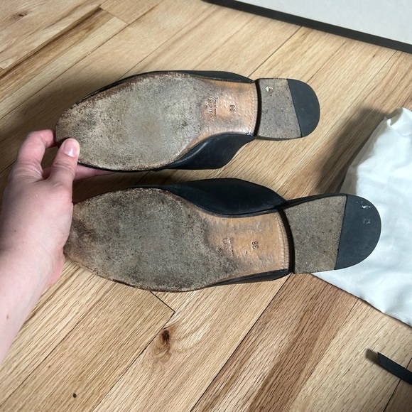 Gucci women’s slides 2017 black size 38 US size 8 - Picture 2 of 5